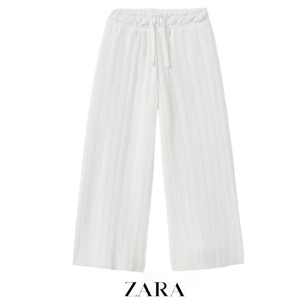 ZARA Kids | White | PLEATED PANTS